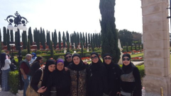  بالصور: ادارة وطلاب مدرسة تامر لتعليم القرآن الكريم من يافا في رحلة الى الشمال